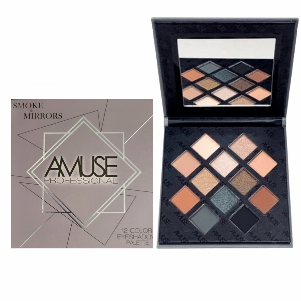 NIB Amuse Amuse Smoke & Mirrors Eyeshadow Palette